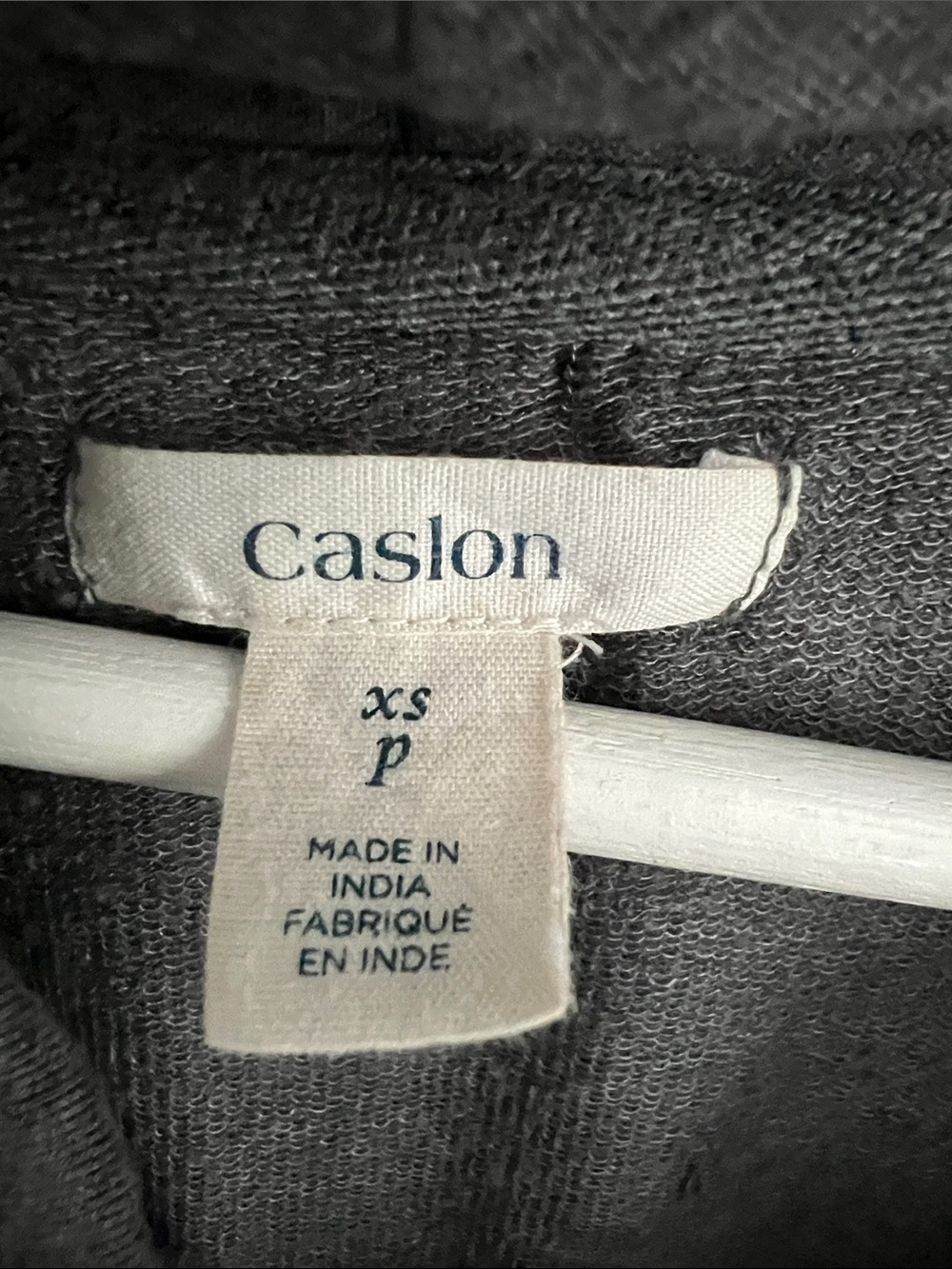 Caslon Gray Asymmetric Zip Cowl Sweater Hoodie - Picture 2 of 6
